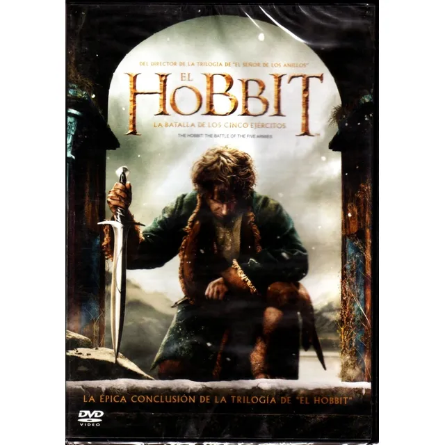 El Hobbit La Batalla De Los Cinco Ejercitos / Dvd Nuevo Sell