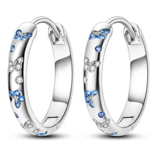 Aretes Mujer De Plata Real S925, Arracadas Mariposas Pavé Aretes Mujer De Plata Real S925, Arracadas Mariposas Pavé