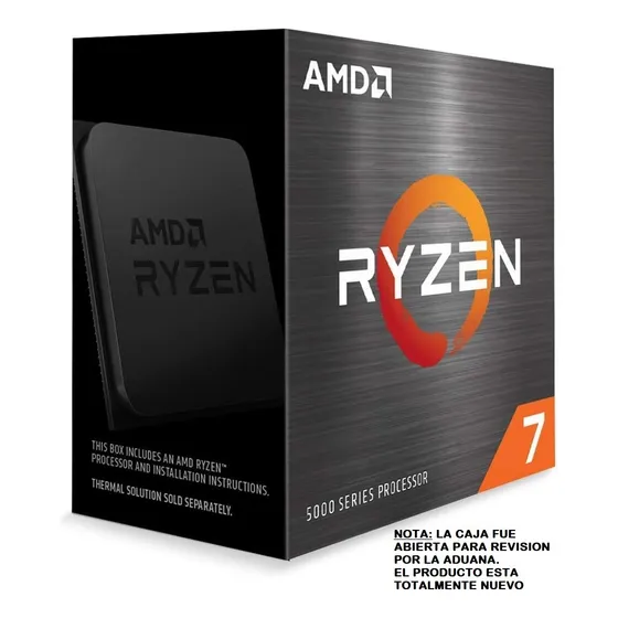Procesador Amd Ryzen 7 5800x 8 Nucleos 16 Hilos Am4