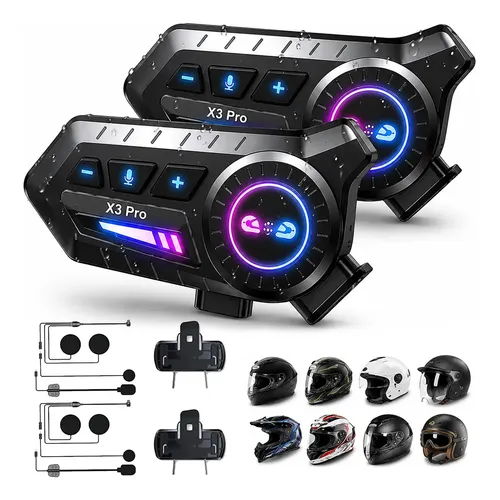 Listento★TenMari Fone Bluetooth Capacete Q28 LAYSLA com Câmera HD 1080P e IP66