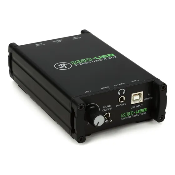 Demonstração Estéreo Usb Direct Box Mackie Mdb-usb