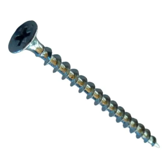 Tornillo Volcanita Crs Cab Plana Cincado 6 X 1 1/4  1000 Un.