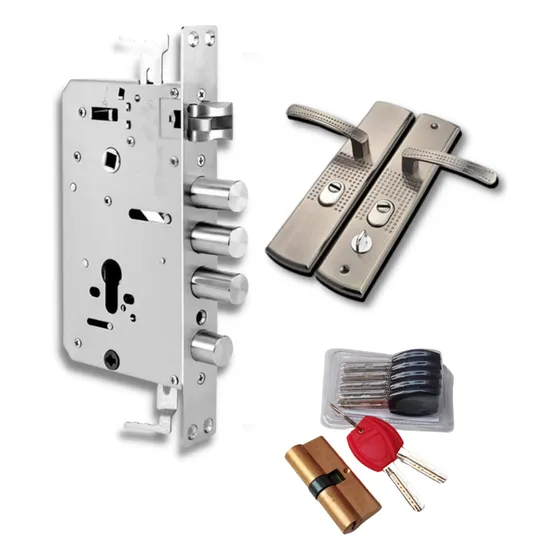 Cerradura Multianclaje Para Puertas De Chapa Blindadas Puerta Derecha