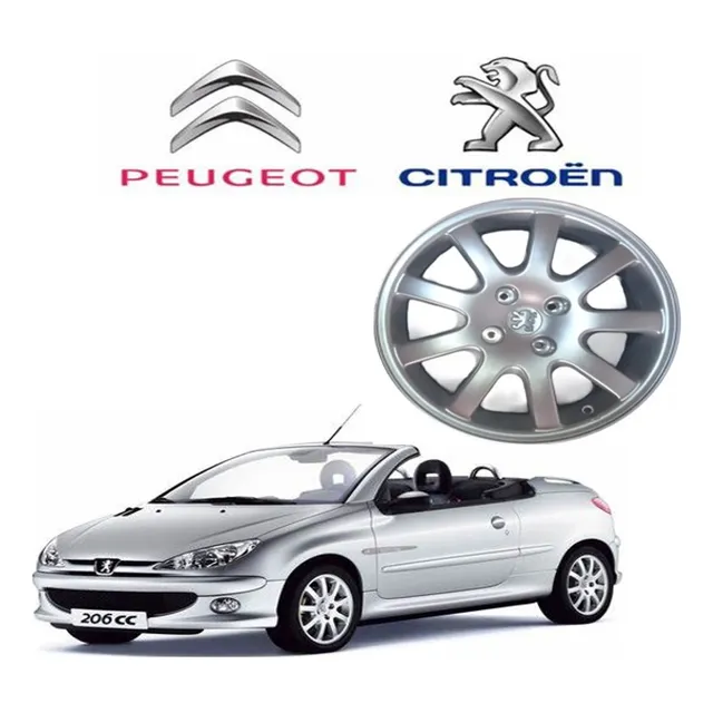 9606yh Peugeot Rin 16*6.5 M108 206cc Original 1998 2004