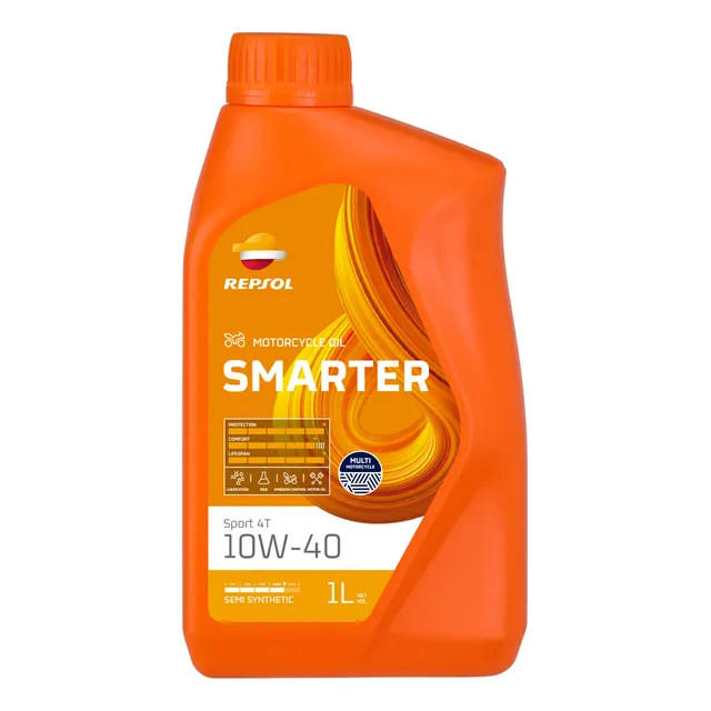 Óleo P/motor 4t Repsol Smarter Sport 4t 10w40 - Cx-12x1l