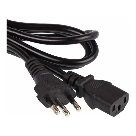 Cabo De Energia Fonte Para Monitor Pc Dell