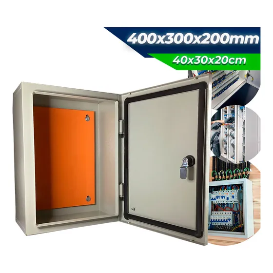 Caixa Montagem 40x30x20 Painel Elétrico Caixa De Comando Cor Bege