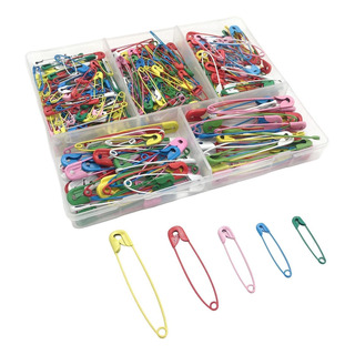 350 Pinzas De Colores Con Forma De Alfileres Y Agujas Con Ca 350 Pinzas De Colores Con Forma De Alfileres Y Agujas Con Ca