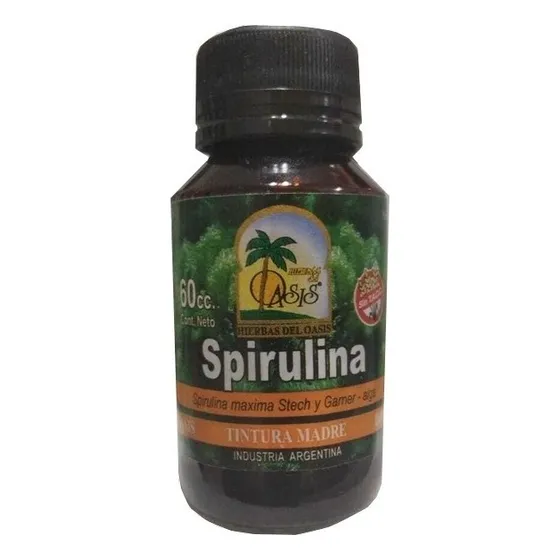 Tintura Madre De Spirulina X 60cc.