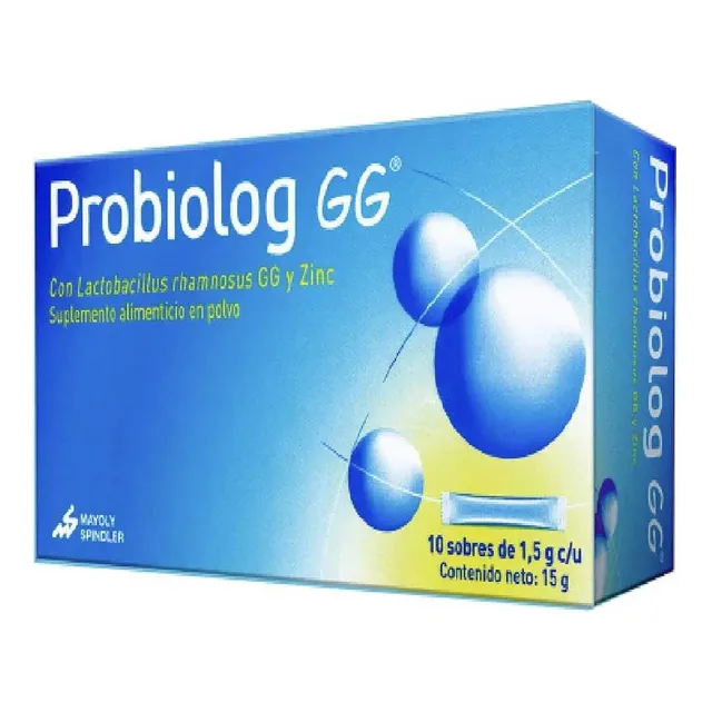 Probiolog Gg Suplemento Alimenticio 15 Gr Polvo Caja C/10 So