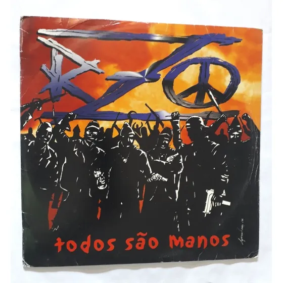 Lp Rzo Todos São Manos Vocal Duplo Original 