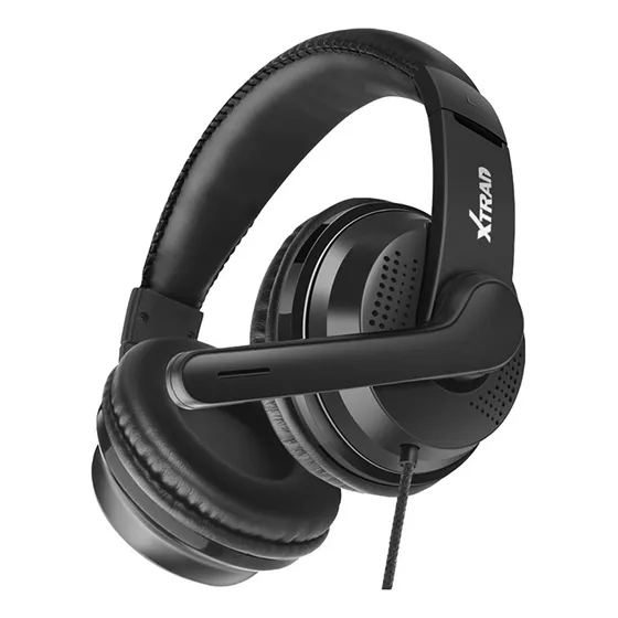 Headset Gamer Com Fio Driver 40mm Microfone P3 Para Jogos
