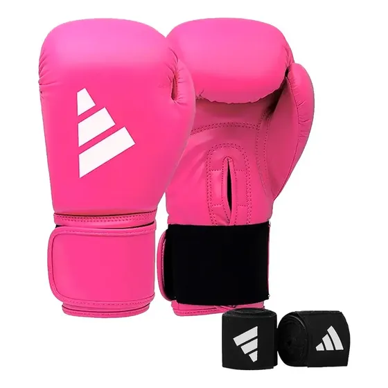 Luva Boxe Muay Thai adidas Speed 50 + Bandagem adidas 2,5m