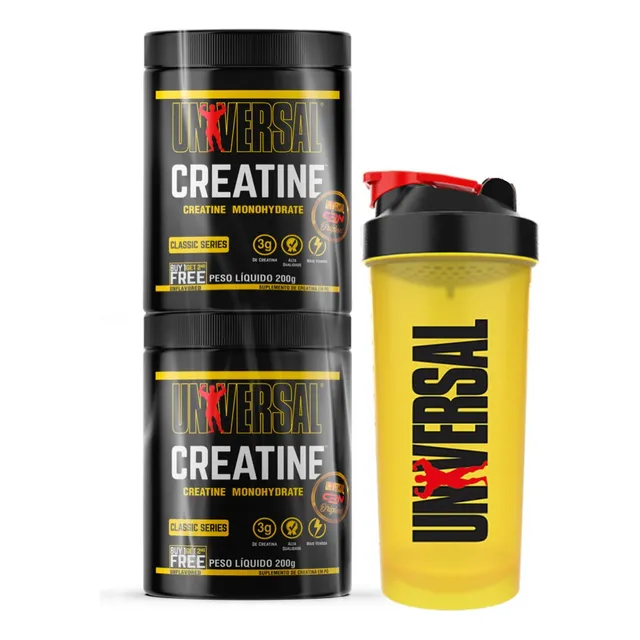 Combo Creatina Universal 200g + 200g Universal Nutrition