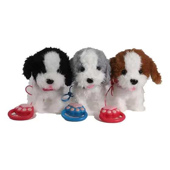 Peluche Perro Mascota Interactivo Sonido Ladra Camina Niños