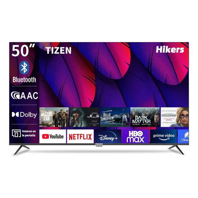 Smart Tv Hikers 50  Tizen 4k Uhd Con Wifi Bluetooth Hdmi Usb