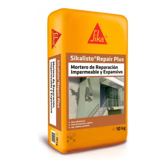 Mortero De Reparacion 10kg Sika Listo Repair Plus