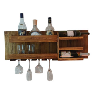 Repisa Bar Cava Porta Copas De Pared En Madera Rustica Repisa Bar Cava Porta Copas De Pared En Madera Rustica