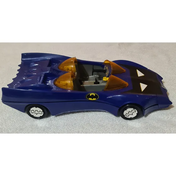 Batmóvel Batman Carro Super Powers Estrela Azul