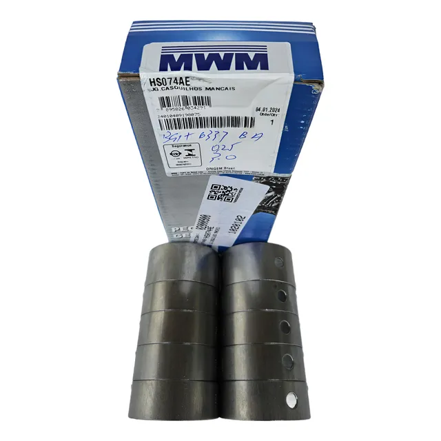 Bronzina D Mancal 0,25 D Motor Mwm 3.0 Ranger E Troller