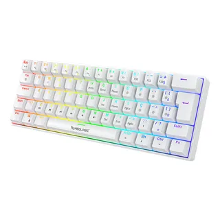 Teclado Gamer MecĂąnico Neologic Precision Pro Polar 60% Rgb Teclado Gamer MecĂąnico Neologic Precision Pro Polar 60% Rgb