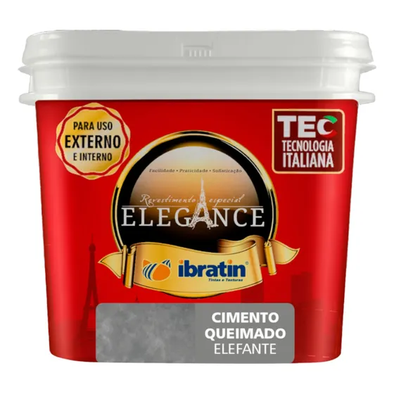 Cimento Queimado Elegance Ibratin Interno/externo Original