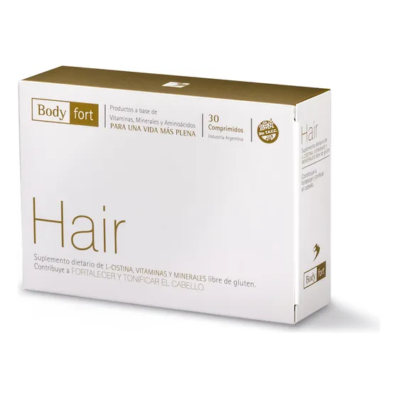 Hair Natufarma 30 Comprimidos Sin Sabor