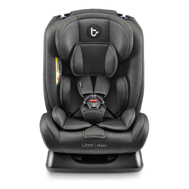Cadeirinha Infantil Para Carro Litet Mass 0-36kg Preta - Bb456 Cadeirinha Infantil Para Carro Litet Mass 0-36kg Preta - Bb456