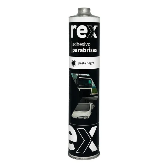 Adhesivo Para Parabrisas Sellante Poliuretano Mono-componente Pasta Negra Rex 310ml
