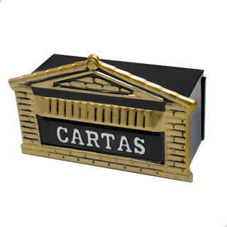 Caixa De Correio Tijolinho Popular 12x25 Para Muro 4 Cores Caixa De Correio Tijolinho Popular 12x25 Para Muro 4 Cores