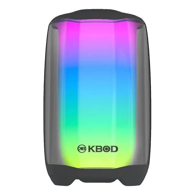 Bocina Bluetooth Kbod Kb-bc35 Portátil Con Led Rgb
