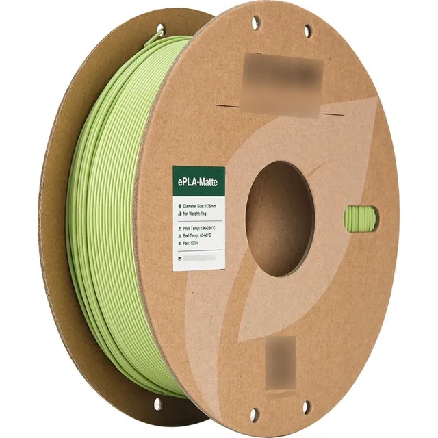 Filamento 3d Pla Mate Esun 1.75mm 1kg Matcha Green