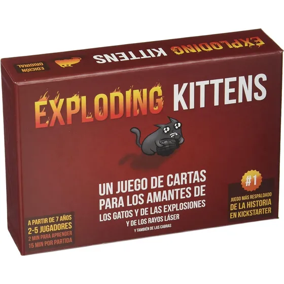 Juego De Mesa Exploding Kittens En Español