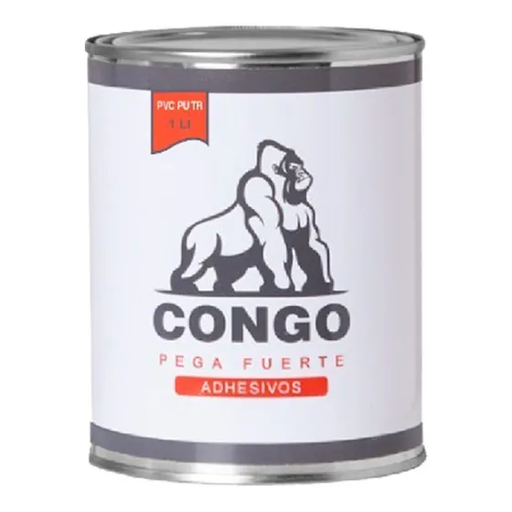 Cemento De Contacto Pvc Para Zapatero Calzado Lona Congo 1 L