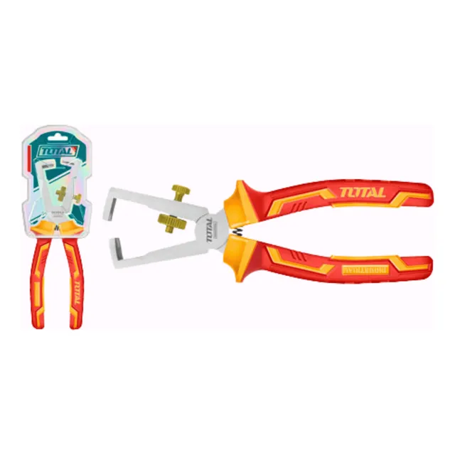 Alicate Pela Cable De 6'' Aislado - 1000v Con Corte Frontal