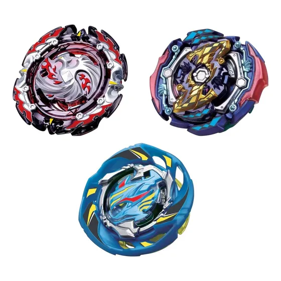 Beyblade Burst Turbo Trompo Disc Metal Combo X3 Premium