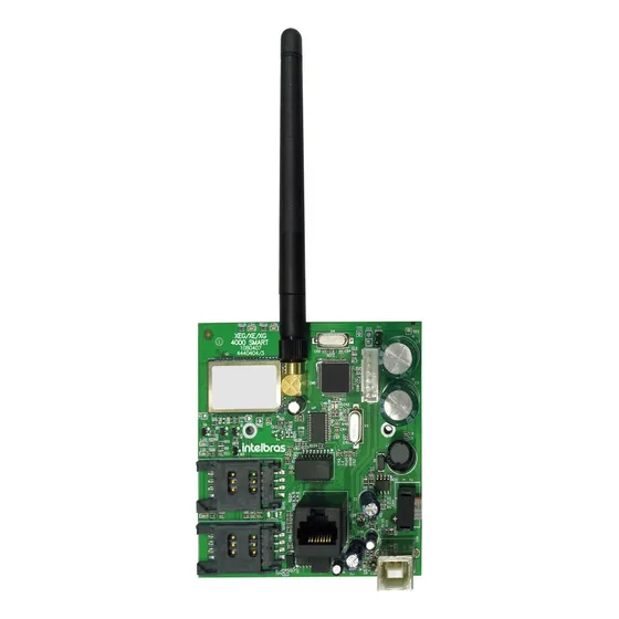 Módulo Gprs 2 Chips Ethernet Intelbras Xeg 4000 Smart