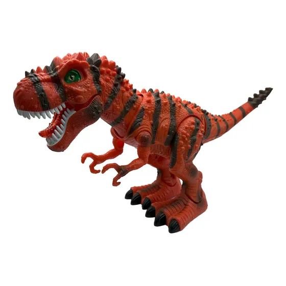Dinosaurio T-rex Electrónico Camina Lanza Fuego Pone Huevos