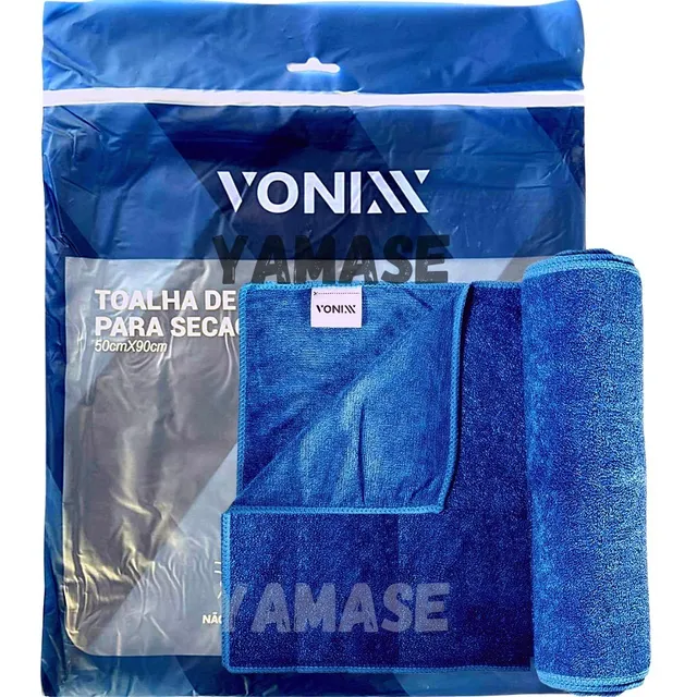 Pano Microfibra Secagem Automotiva Toalha 50x90 Vonixx