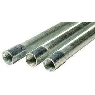 Tubo Conduit Rigido De Acero Galvanizado Diámetro 3/4 Pulgad