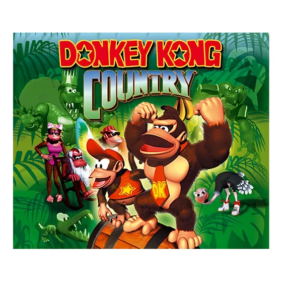 Donkey Kong Country Standard Edition SNES Físico