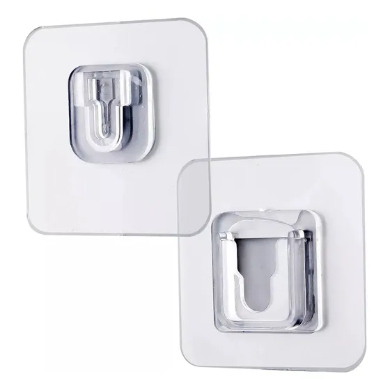 Gancho Pared Cinta Doble Faz Adhesivo Resiste Colgar Cuadros