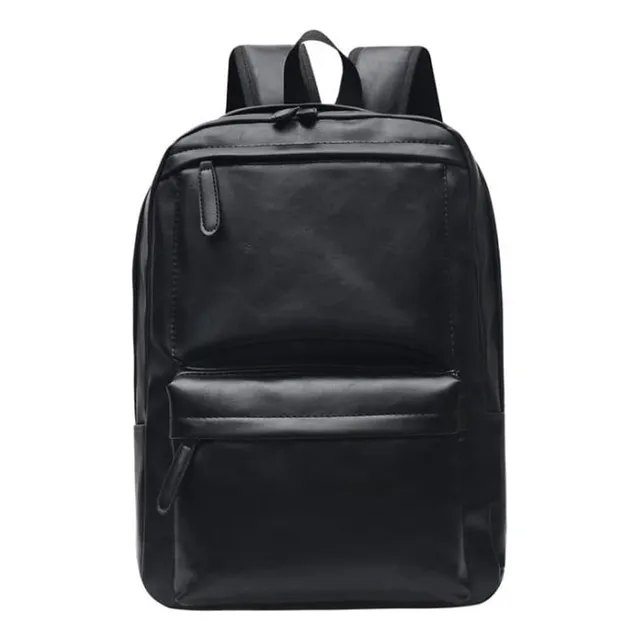 Mochila Para Universidad Colegio Viajes 15.6 Laptop - Negro Diseño De La Tela Lisa