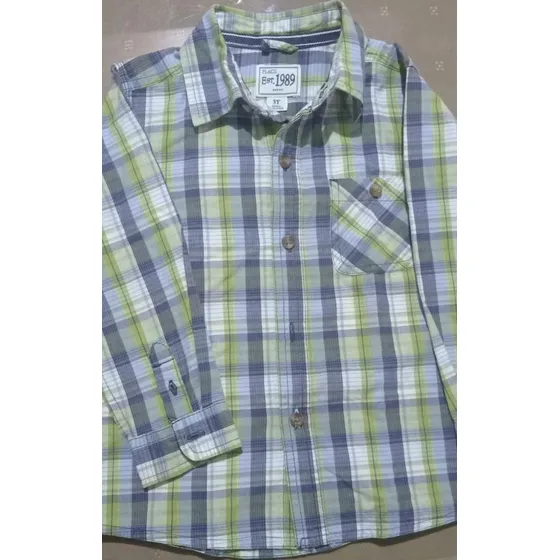 Camisa Para Niño Manga Larga Talla 3