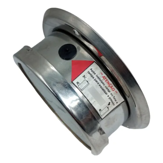 Manômetro Zurich 115mm X 50 0/600psi 0/4000kpa R.1/4npt C/fl