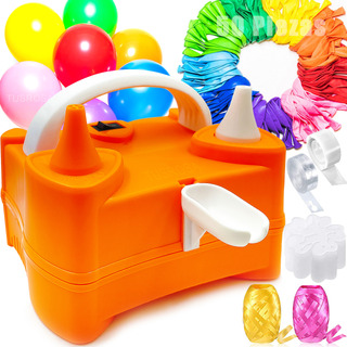 Bomba Inflar Globos Eléctrica Portátil Kit Fiesta Todo En Un Bomba Inflar Globos Eléctrica Portátil Kit Fiesta Todo En Un