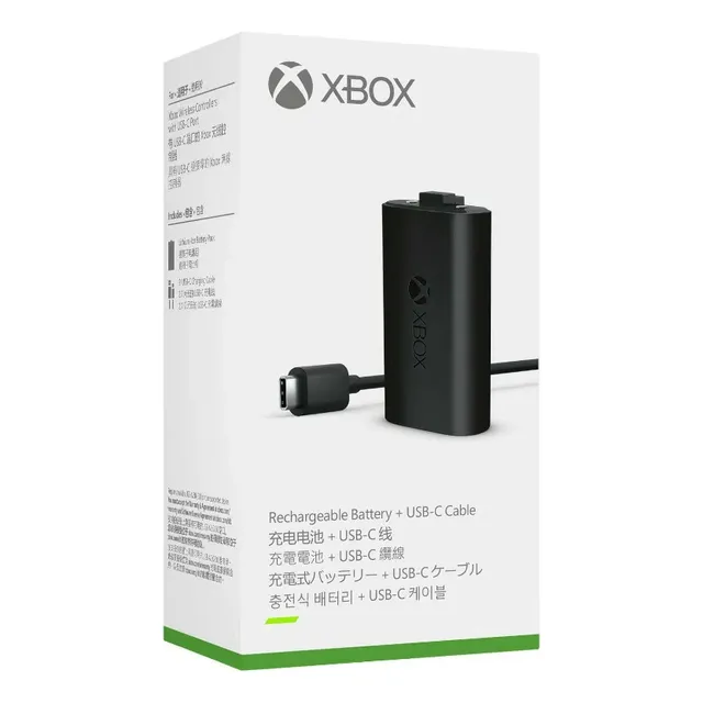 Kit De Carga De Batería Recargable Y Serie De Juegos Xbox