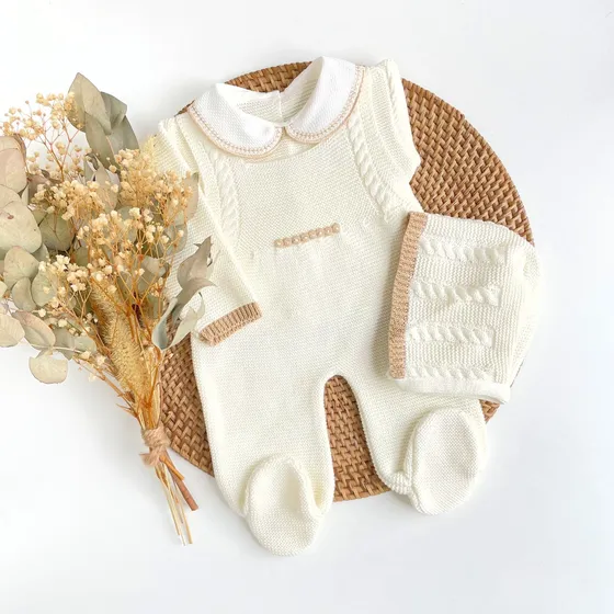 Conjunto Primeras Puestas Tejidas Española Bebés