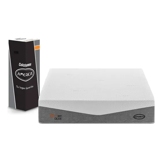 Colchones America | Colchón Matrimonial | Modelo Glee | Memory Foam, Tratamiento Antiviral