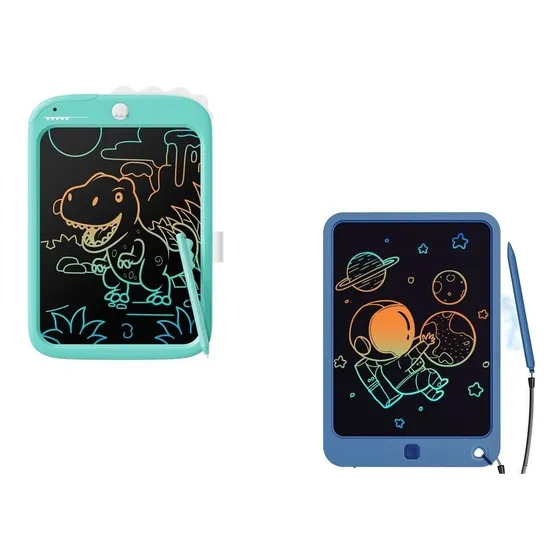 Tableta Escritura Lcd Juguete Para Niña Año Azul Marino